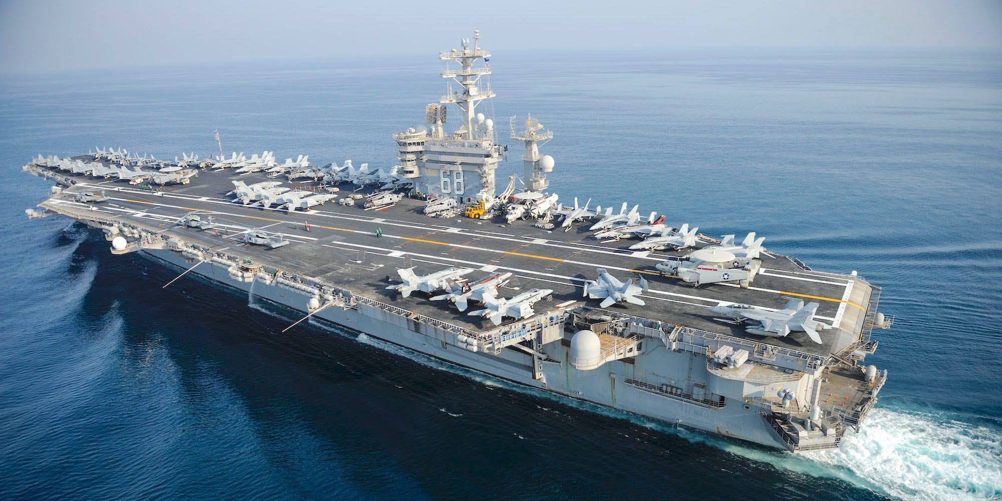 Uncharted waters: Navy navigating first-ever dismantling of nuclear-powered  carrier - Breaking Defense