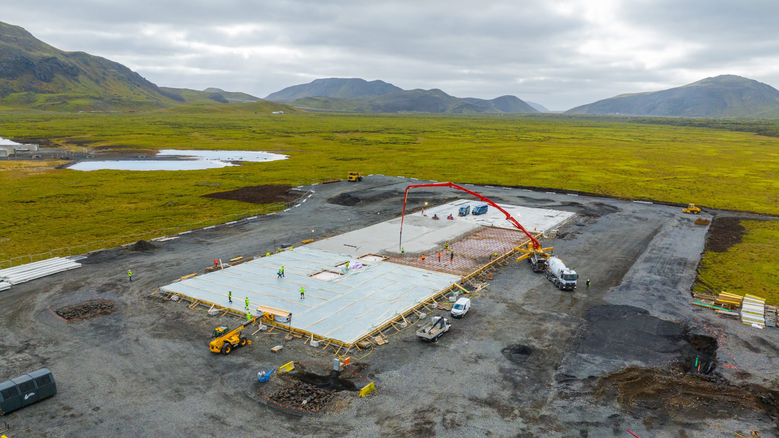Startup Climeworks bouwt in IJsland een CO2-filterinstallatie waarmee het bedrijf jaarlijks 36.000 ton CO2 uit de lucht wil filteren.