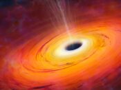 zwarte gaten verdampen, maar het universum ook