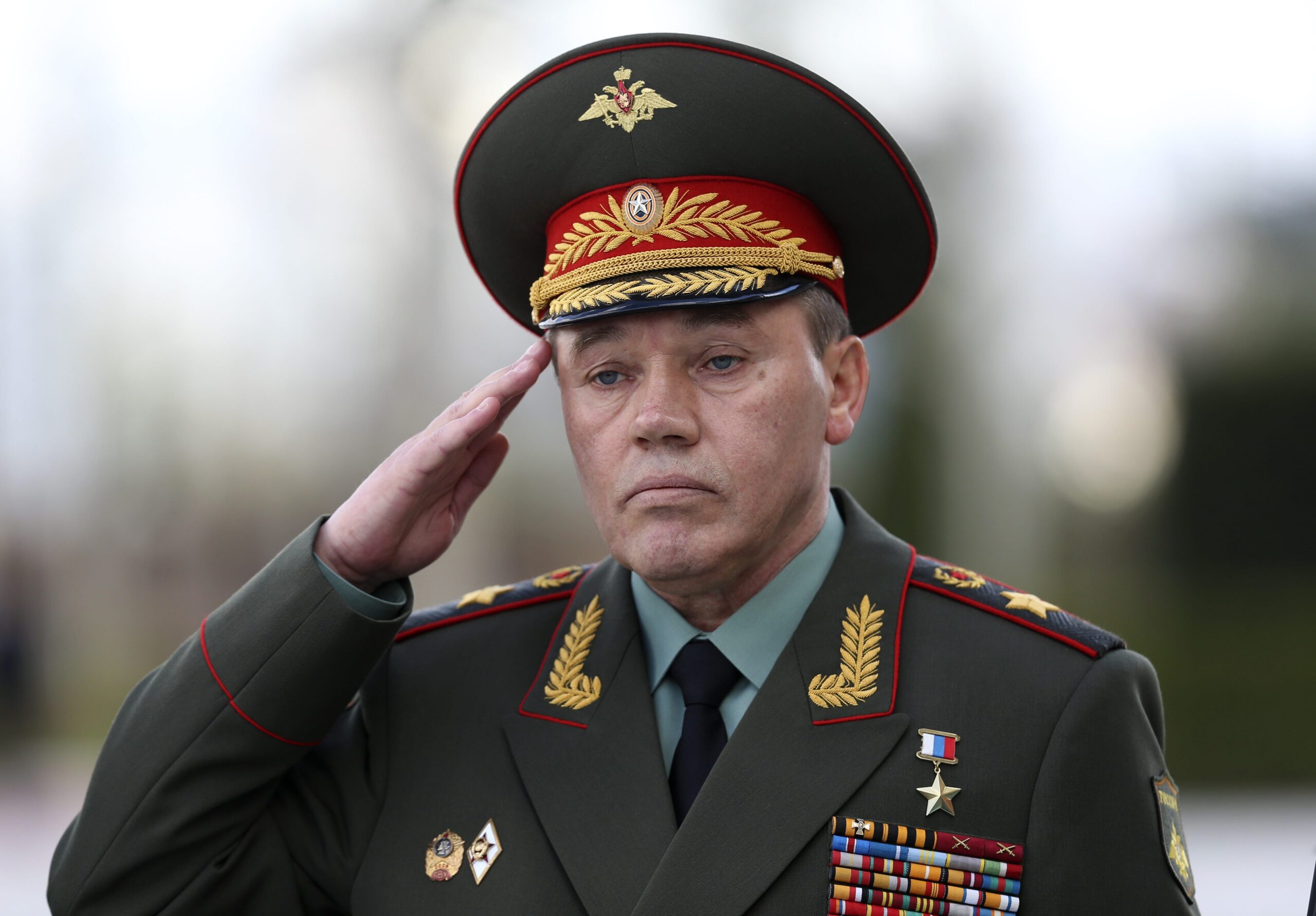 Russia&#39;s Chief of the General Staff of the Russian Armed Forces Valery Gerasimov.