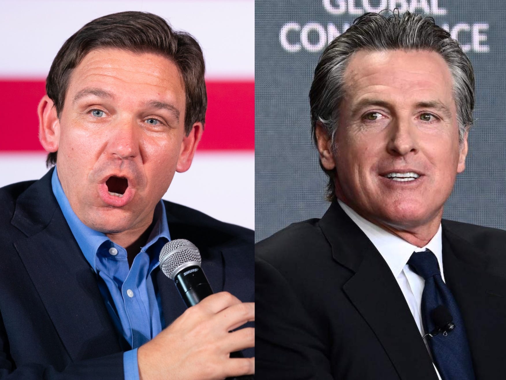 Ron DeSantis Taunts Gavin Newsom To Enter 2024 White House Contest ...