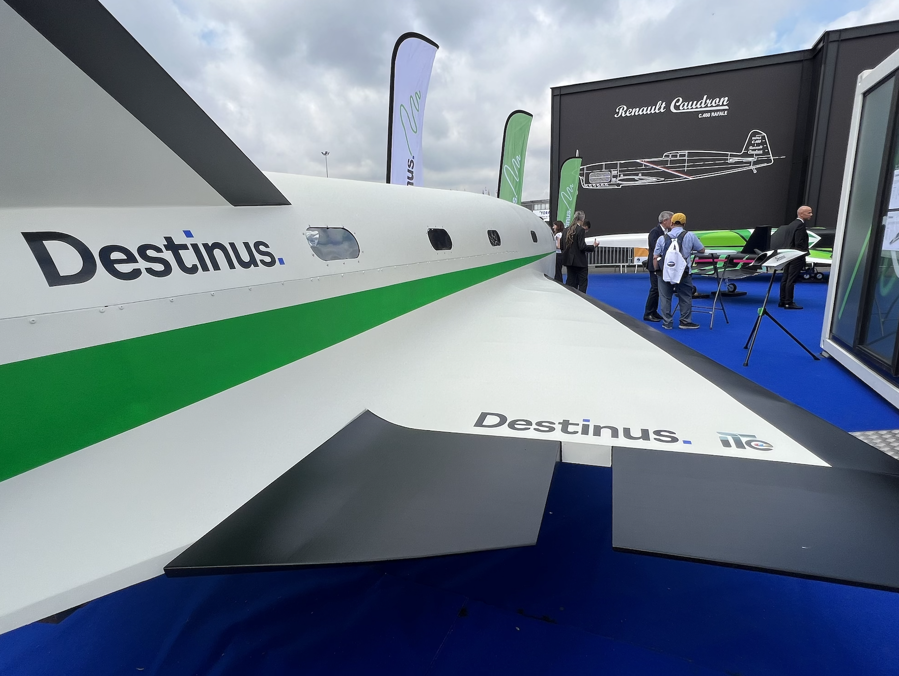 Destinus 3 prototype at the Paris Air Show.