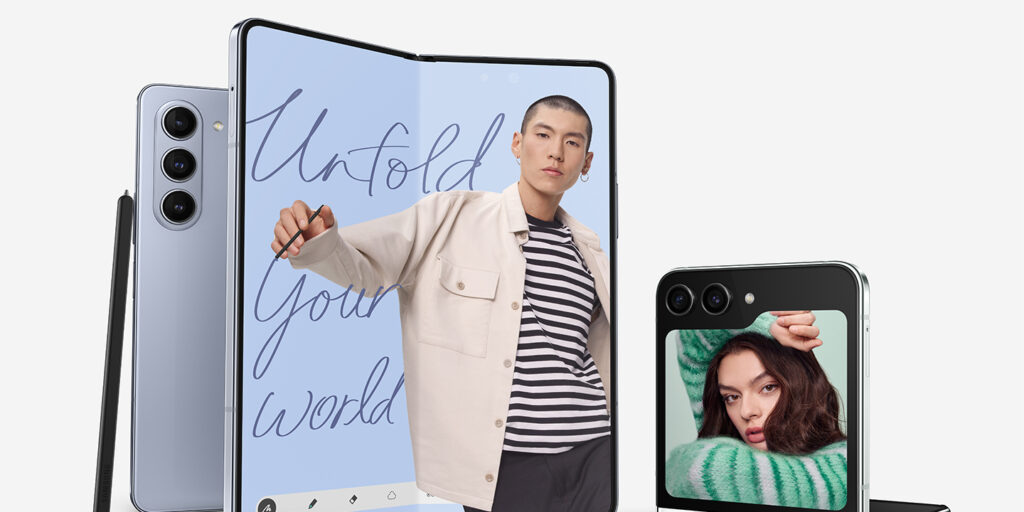 De Samsung Fold5 en Flip5