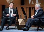 Elon Musk en Walter Isaacson