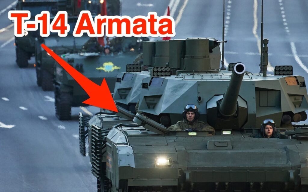 T-14 Armata tank Rusland