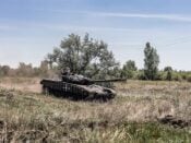 Westerse tanks in Oekraíne Leopard