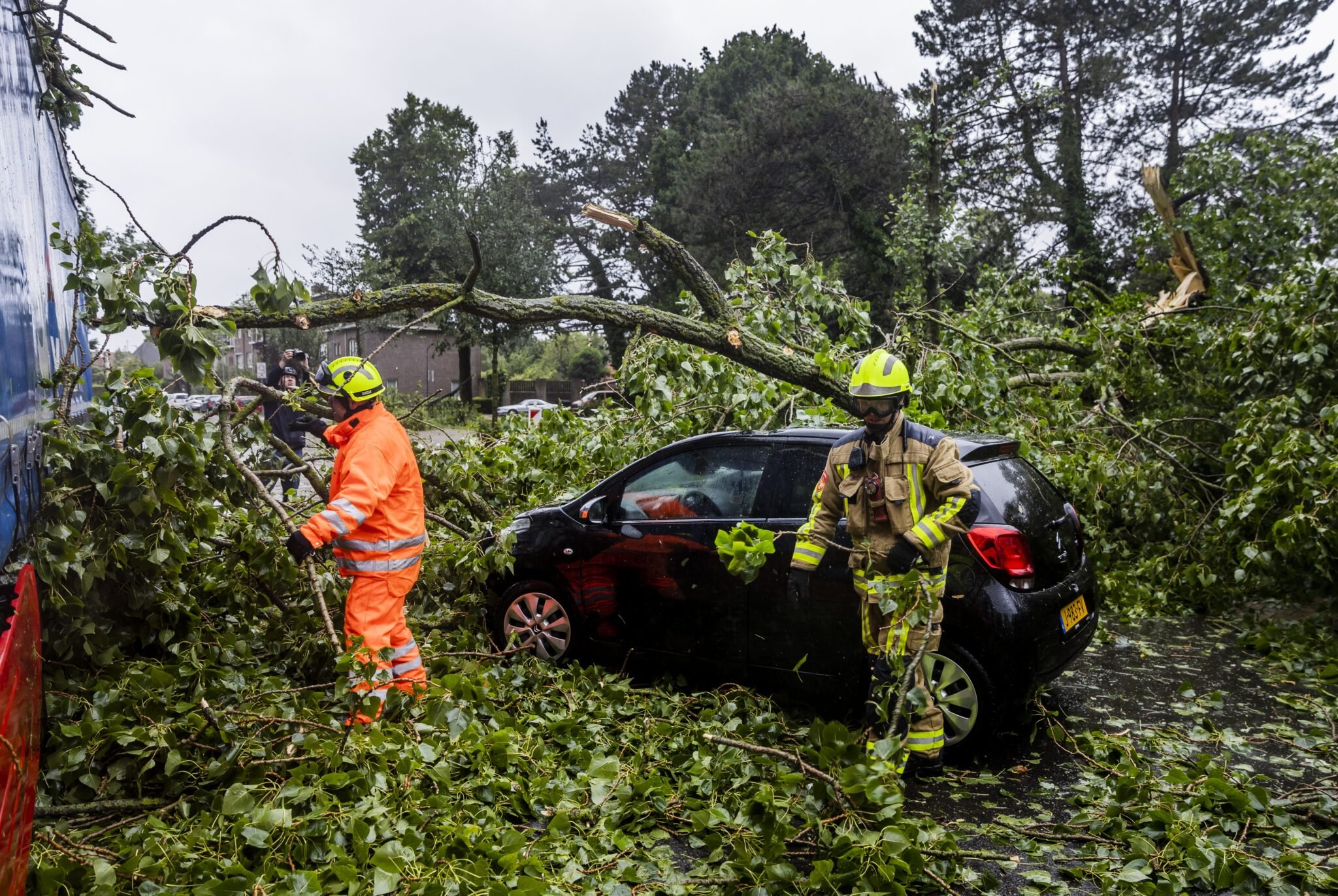 Zo Gaat Nederland Om Met Zomerstorm Poly