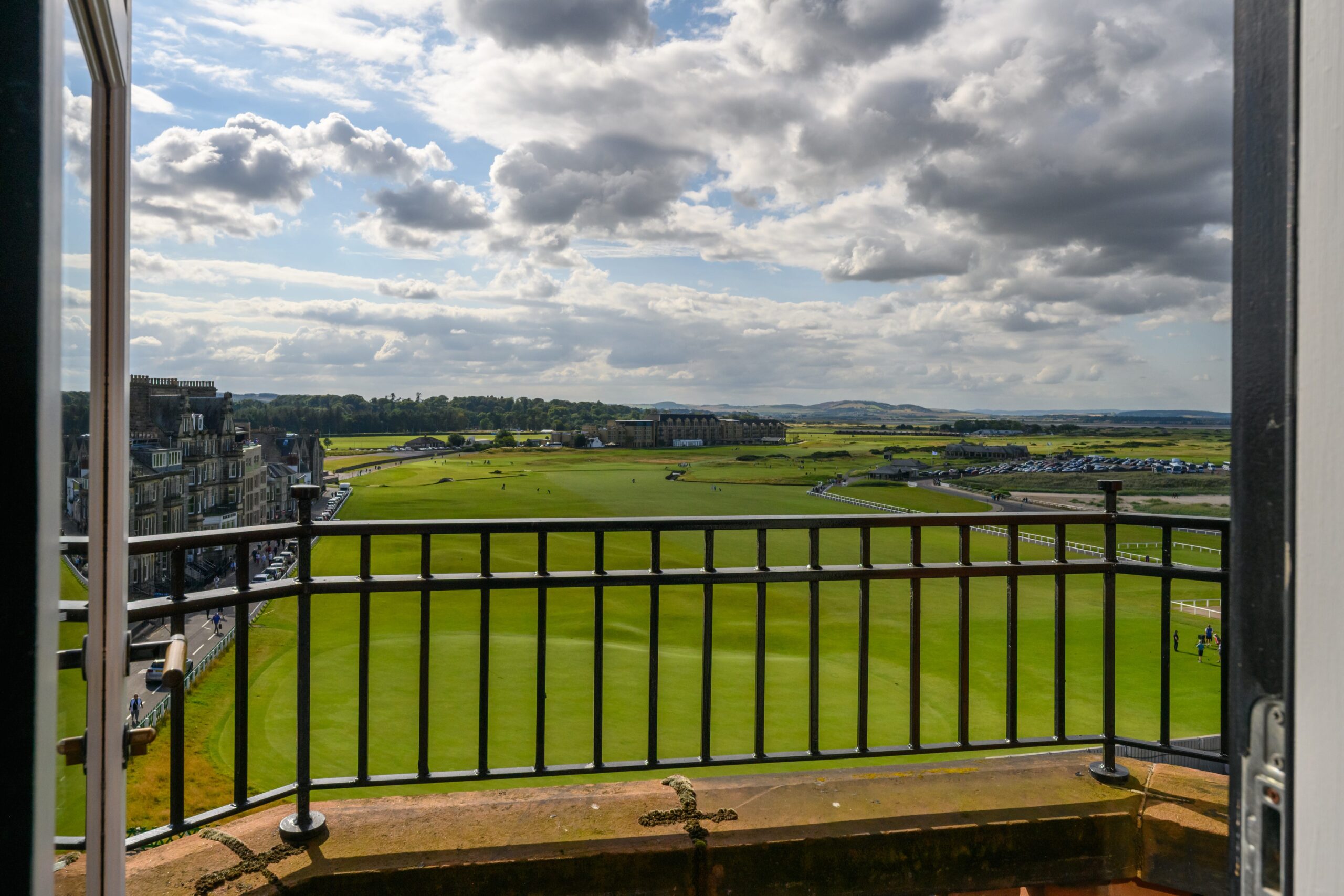 old course st andrews view from apartment