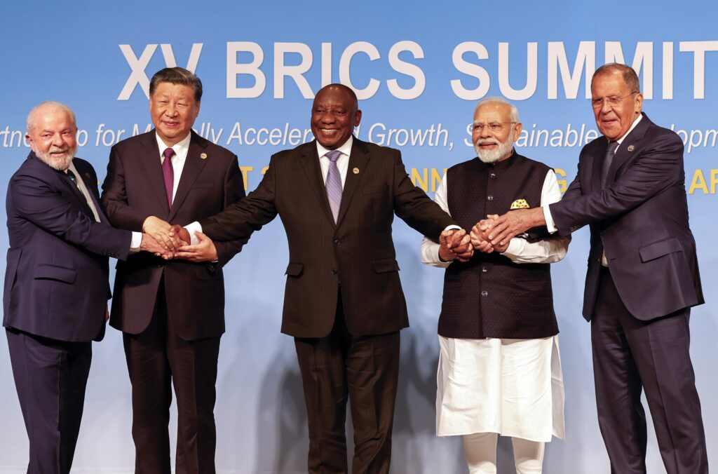 De BRICS-top in Zuid Afrika