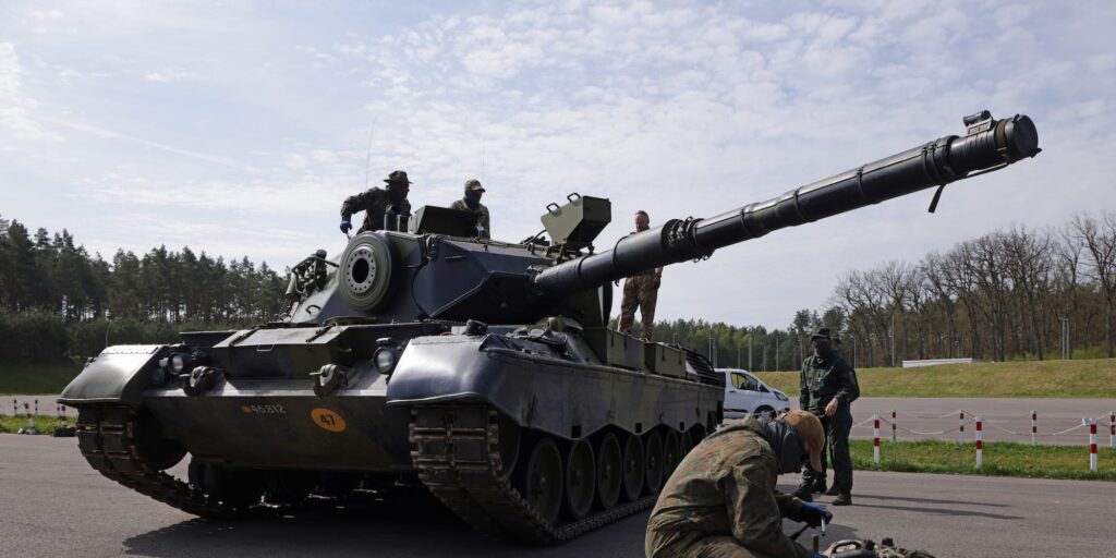 tank Oekraïne oorlog Duitsland