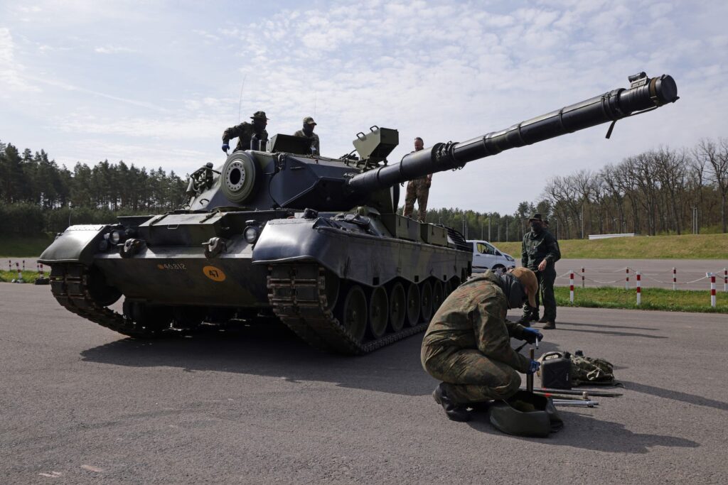 tank Oekraïne oorlog Duitsland