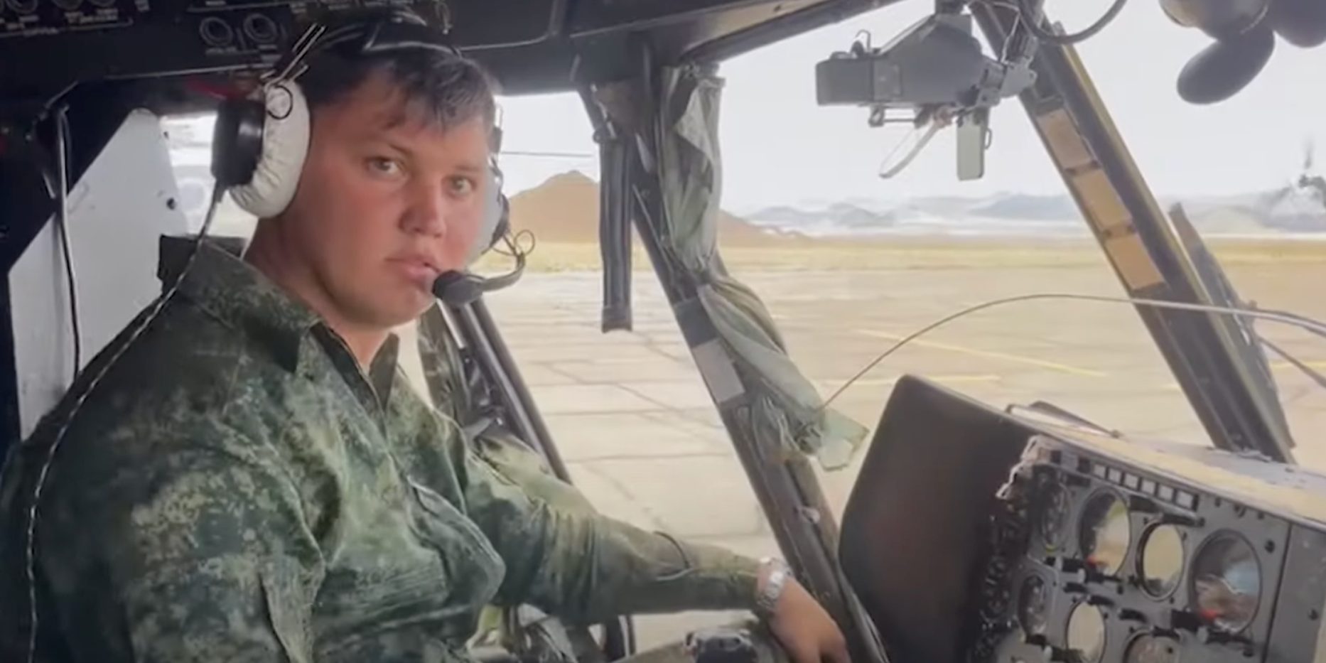 A Russian pilot who defected to Ukraine said his helicopter crew ...