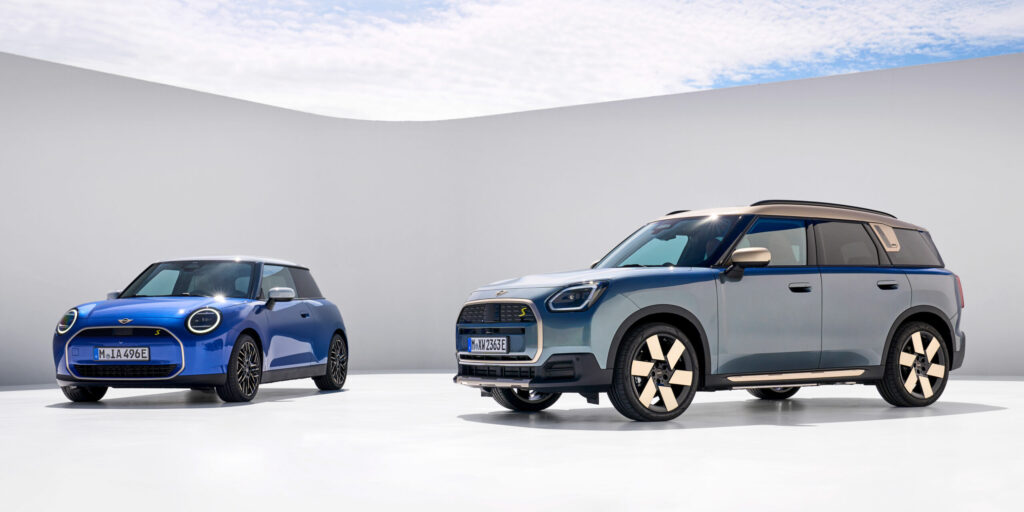De nieuwe Mini Cooper en Mini Countryman