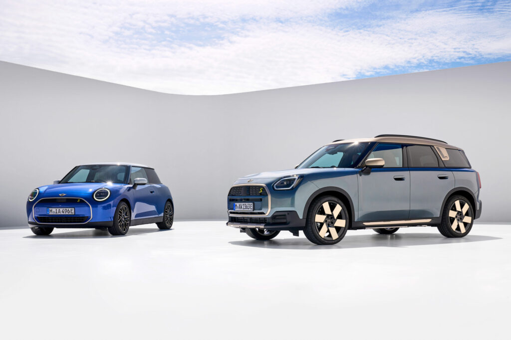 De nieuwe Mini Cooper en Mini Countryman