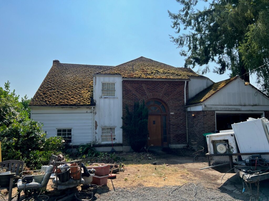 A couple bought a 1940s house owned by a family of hoarders. They