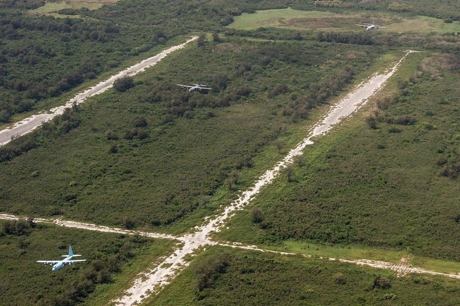 Satellite Photos Show How The US Air Force Is Reclaiming A WWII-era ...