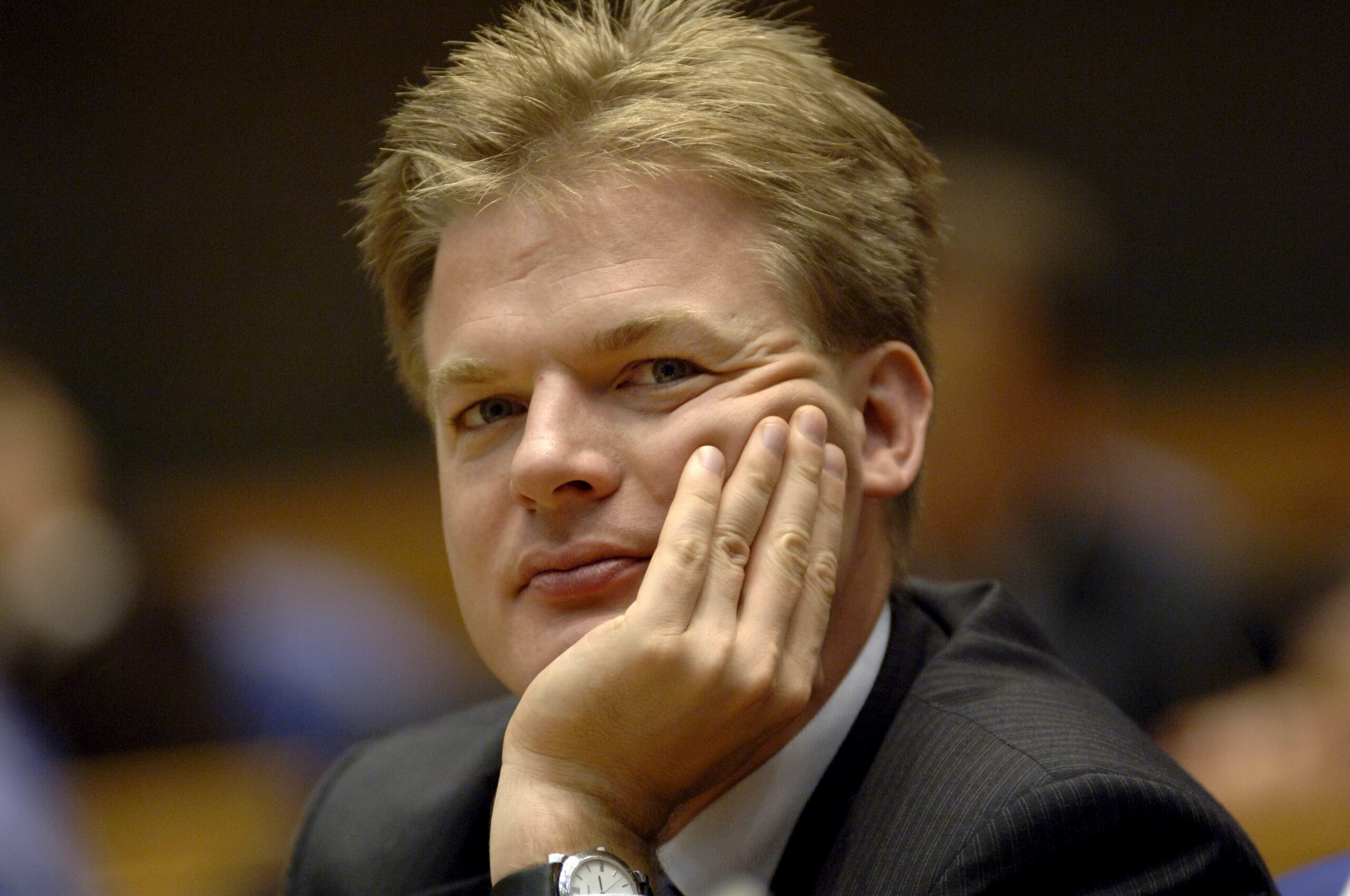 Pieter Omtzigt als CDA-Kamerlid in 2005. Foto: Peter Hilz