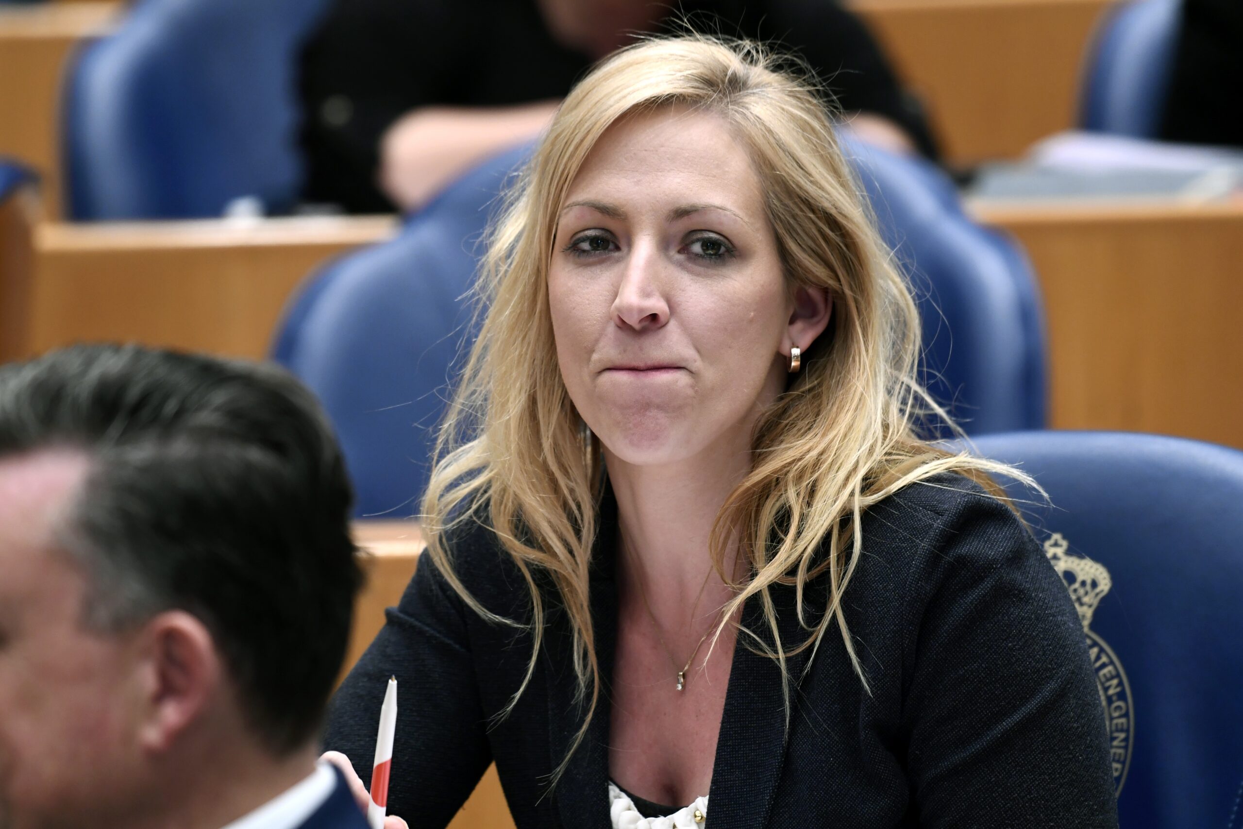 Lilian Marijnissen kort na haar aantreden in de bankjes van de Tweede Kamer. Foto: ANP/Copyright Dijkstra BV