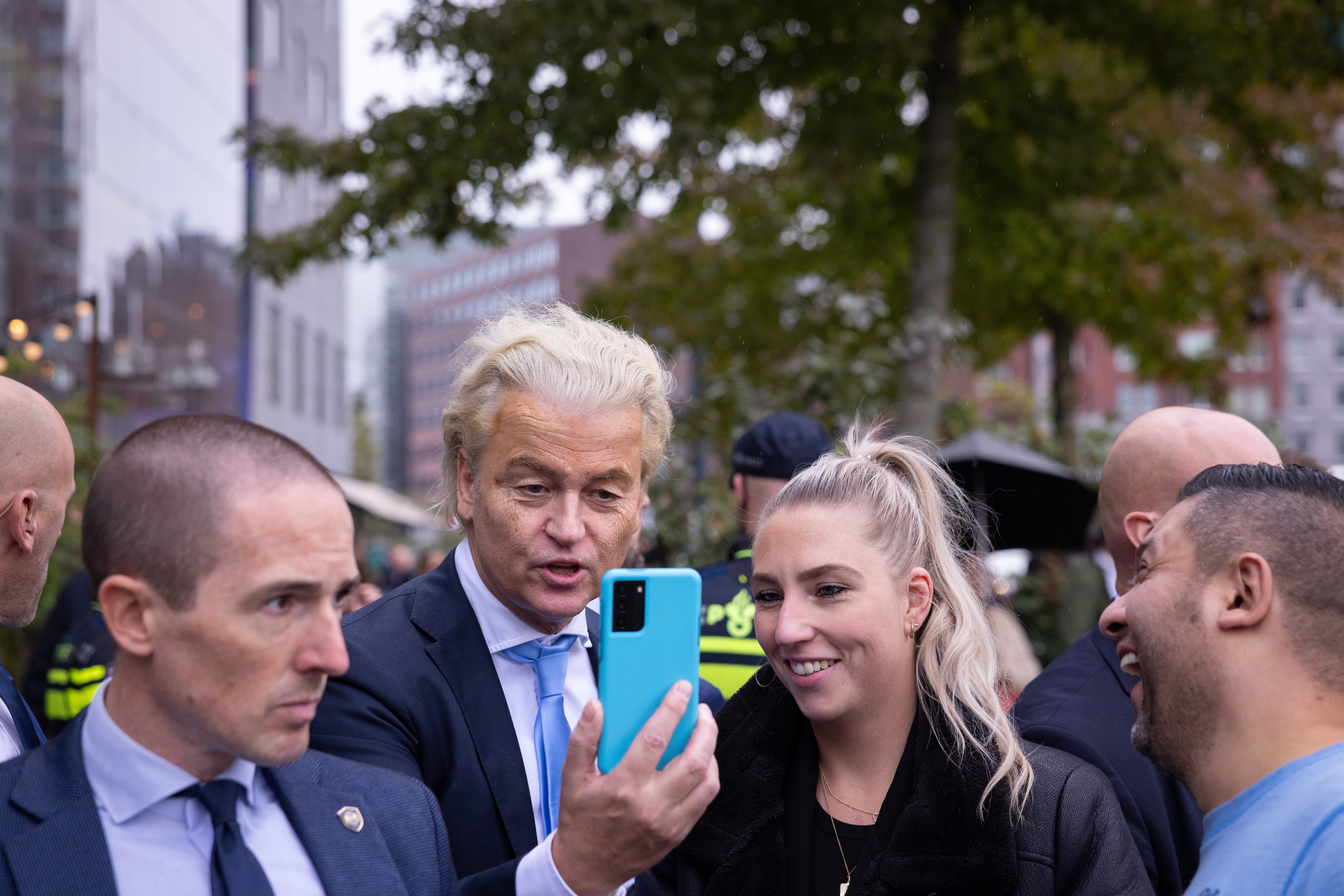 Geert Wilders, lijsttrekker van de PVV.