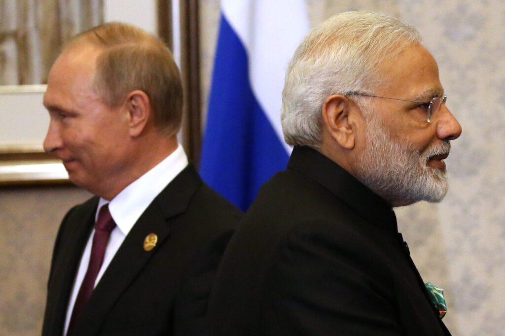 Rusland olie India