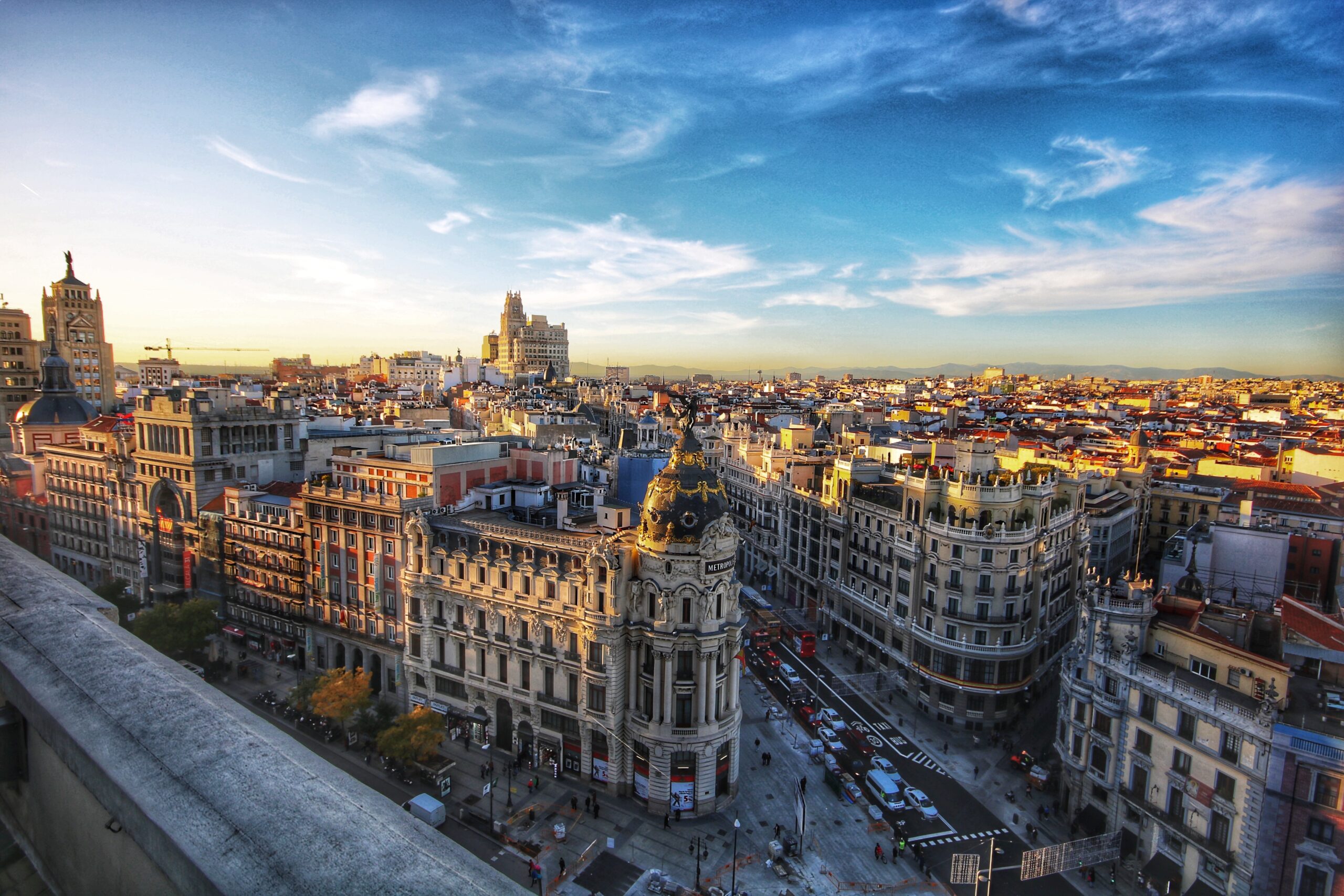 Het centrum van de Spaanse hoofdstad Madrid. Foto: Jorge Fernández Salas / Unsplash 