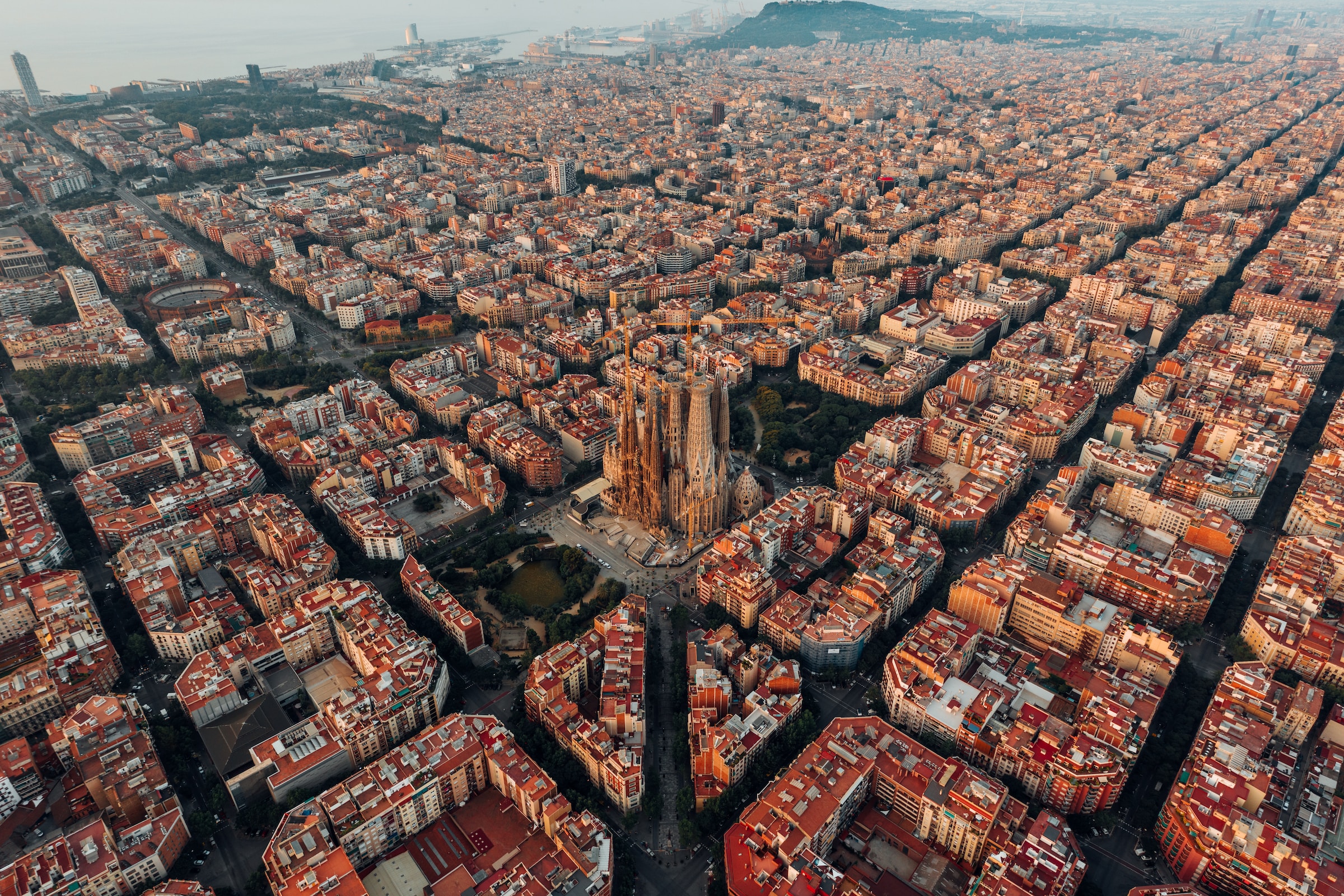 De Sagrada Familia in Barcelona.