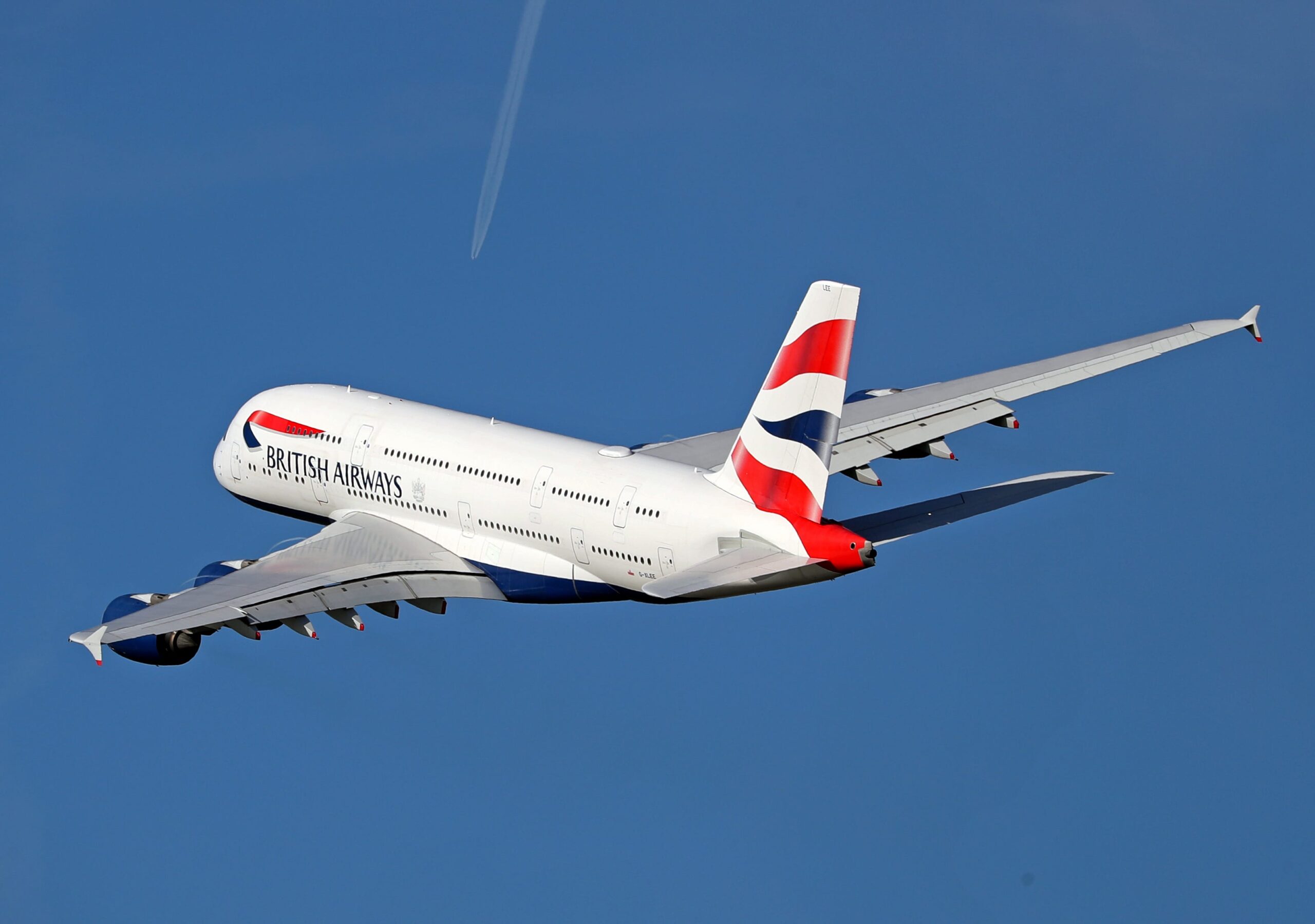 British Airways is na de coronapandemie weer met de Airbus A380 gaan vliegen.