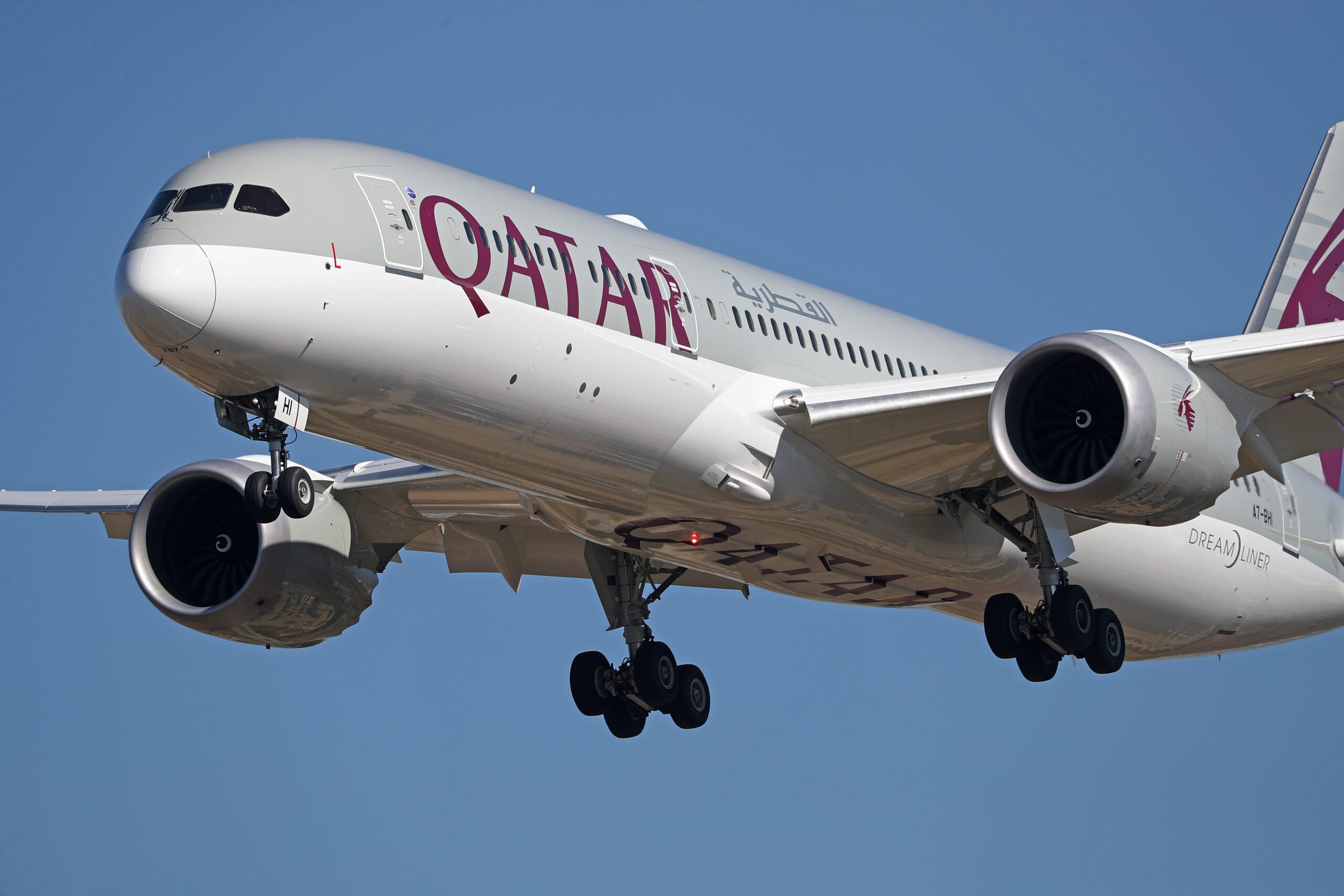 Qatar Airways is de belangrijkste luchtvaartmaatschappij van de gelijknamige Golfstaat.
