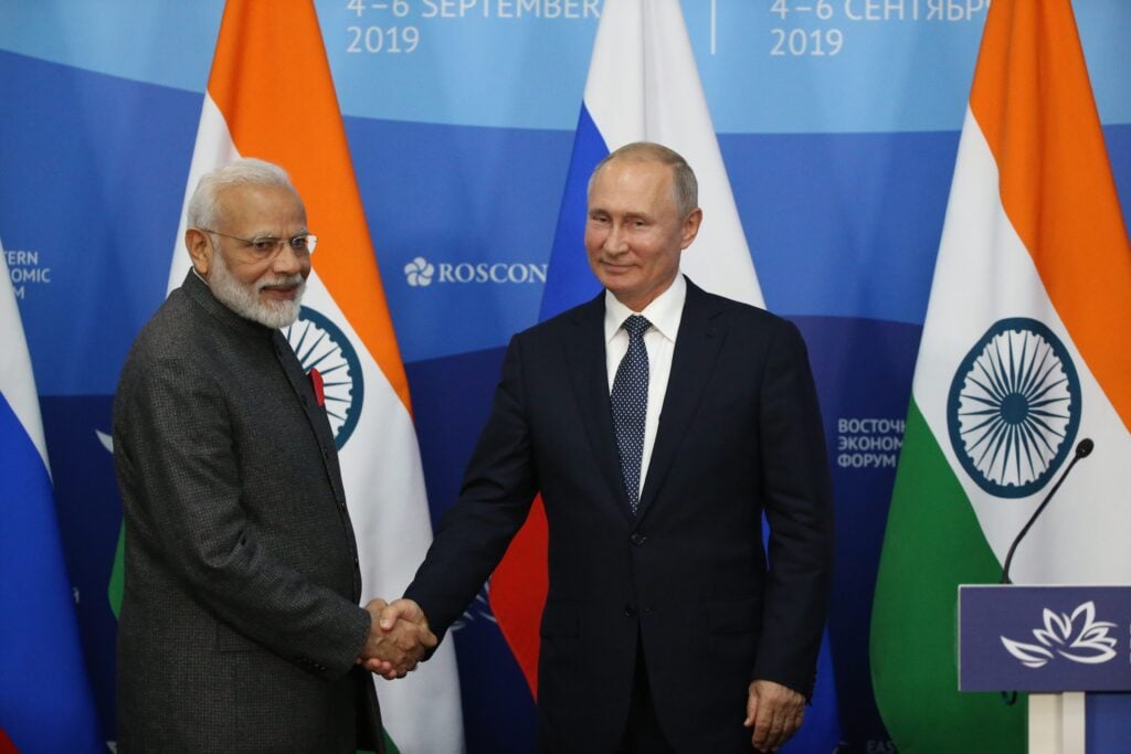 Rusland India olie Rode Zee