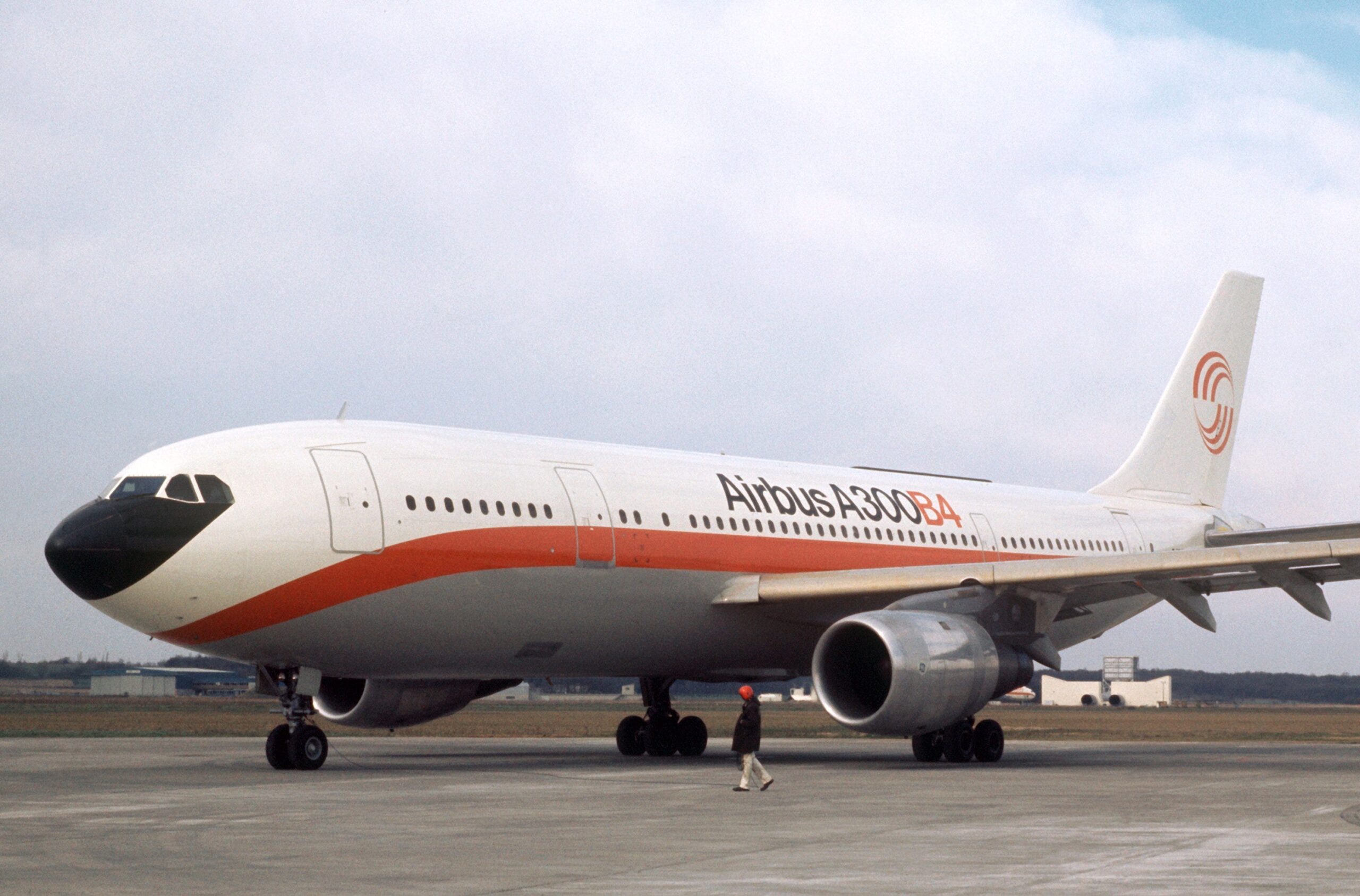 Een Airbus A300 in 1972.