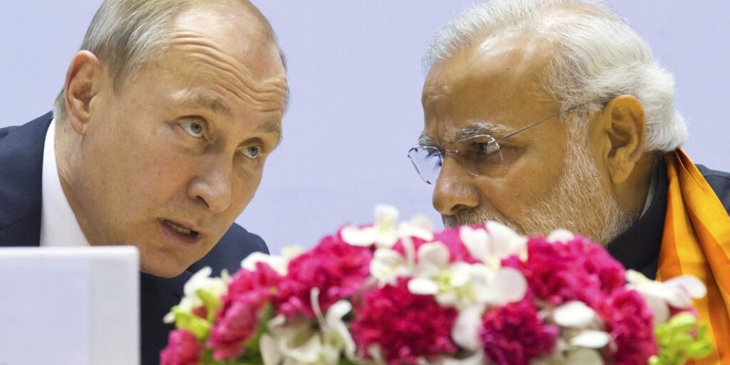 India Rusland olie