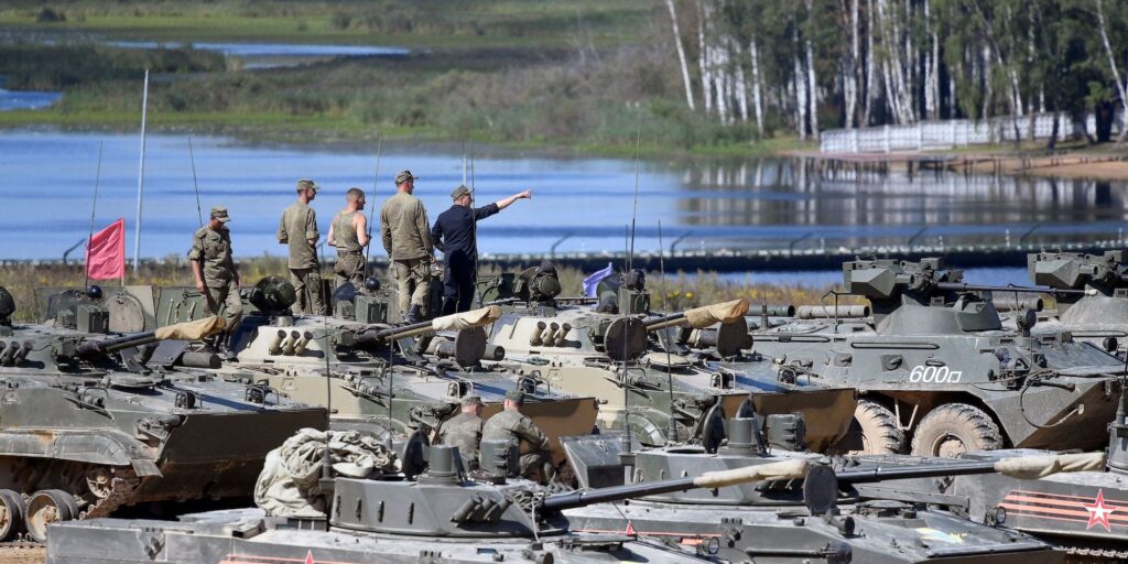 Rusland tanks oorlog Oekraïne