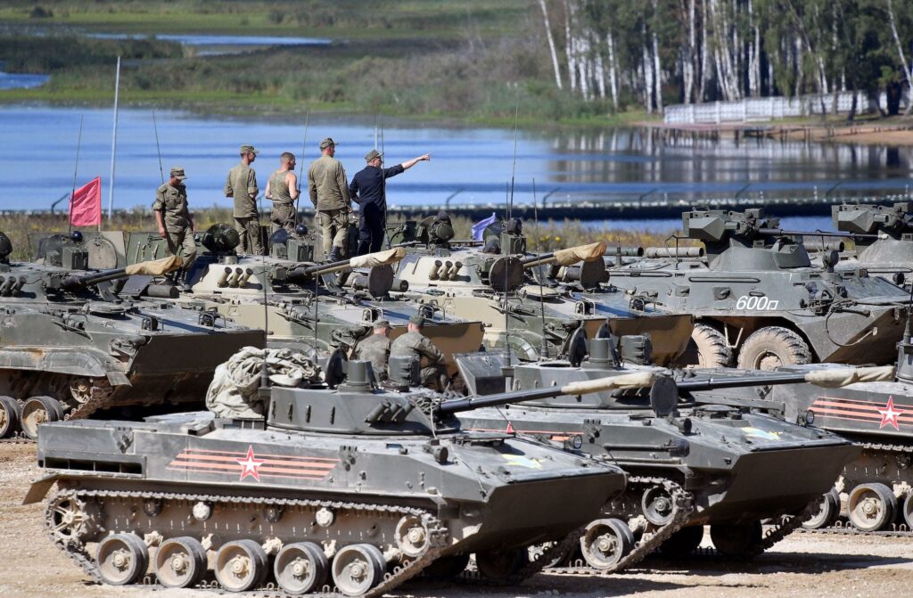 Rusland tanks oorlog Oekraïne