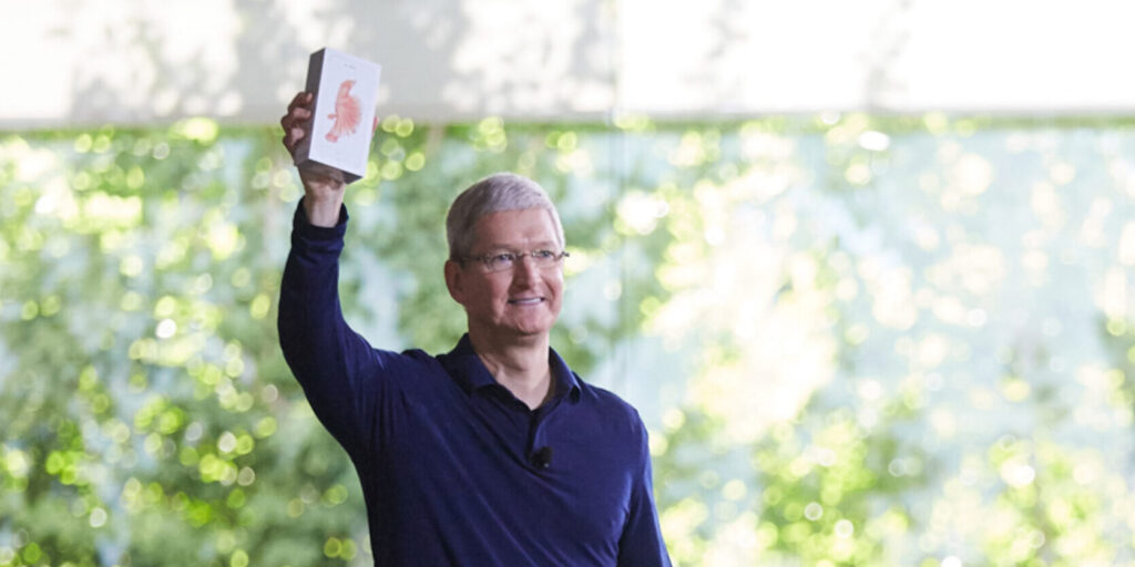 CEO Tim Cook van Apple