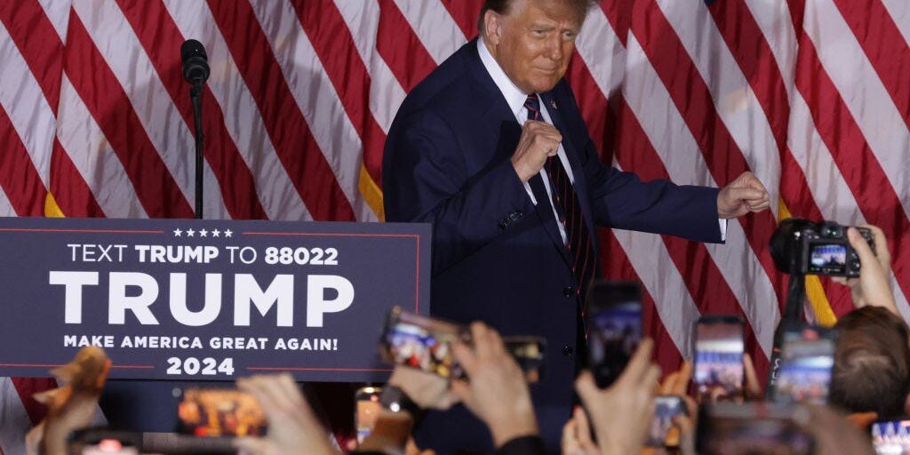 De Republikeinse presidentskandidaat Donald Trump.