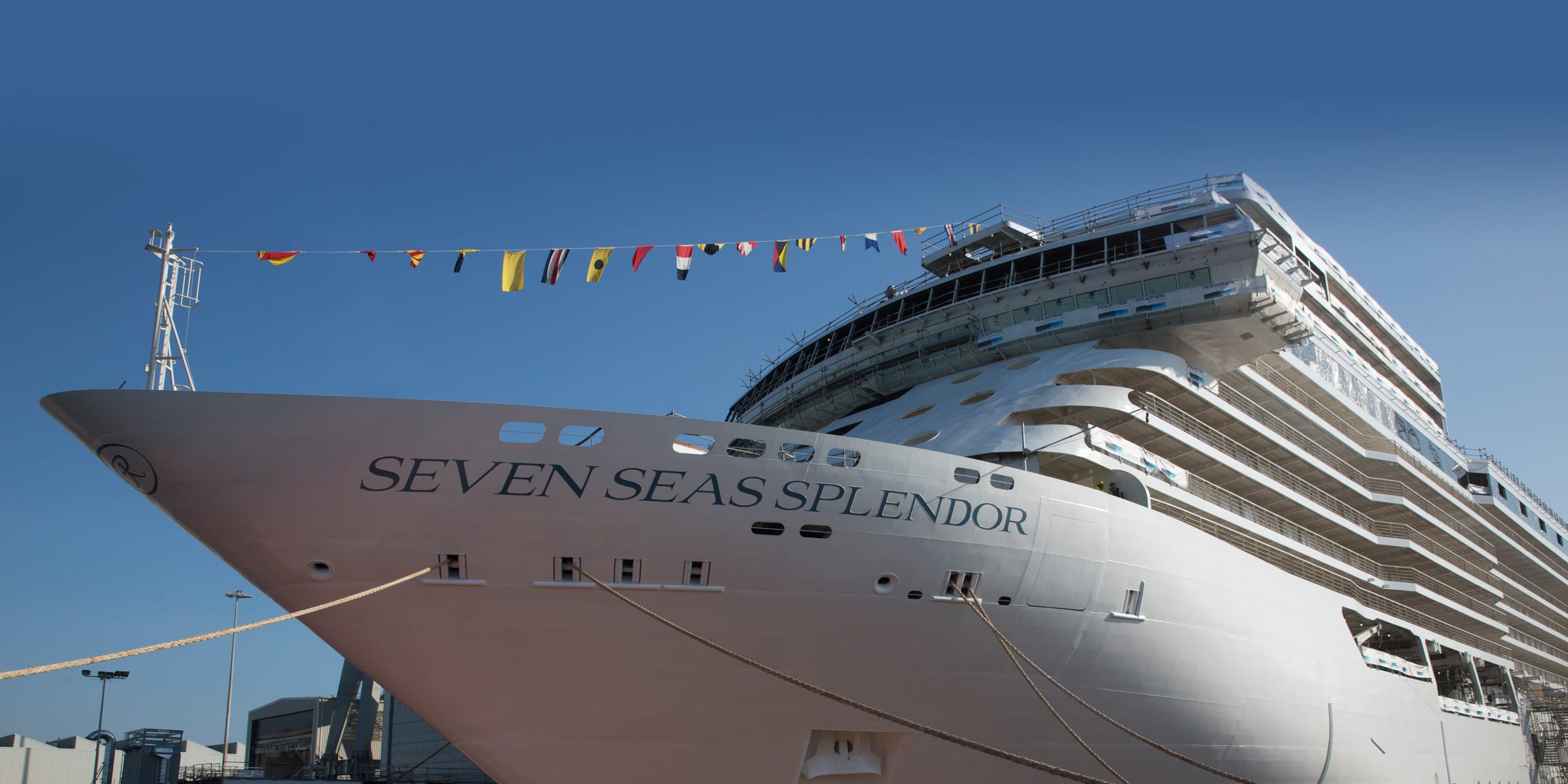 Exterior of the Seven Seas Splendor