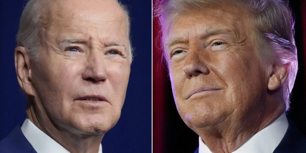 Biden Trump verkiezingen VS 2024