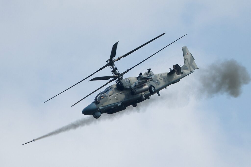 Rusland vliegtuigen helikopters oorlog Oekraïne