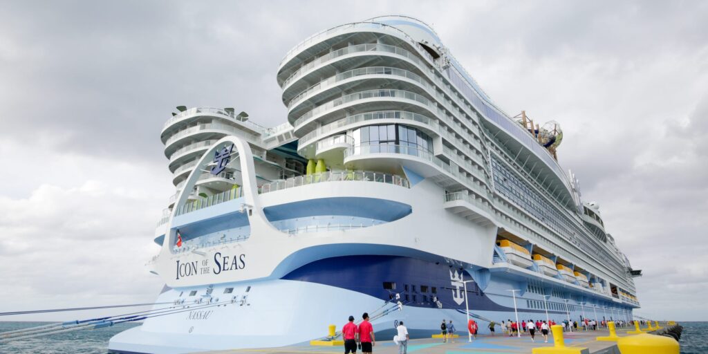 Grootste cruiseschip ter wereld. Icon of the Seas
