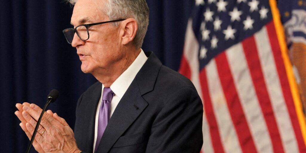 Voorzitter van de Federal Reserve Jerome Powell.