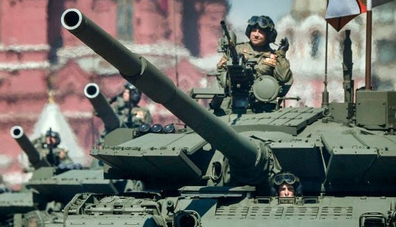 Rusland tanks oorlog Oekraïne