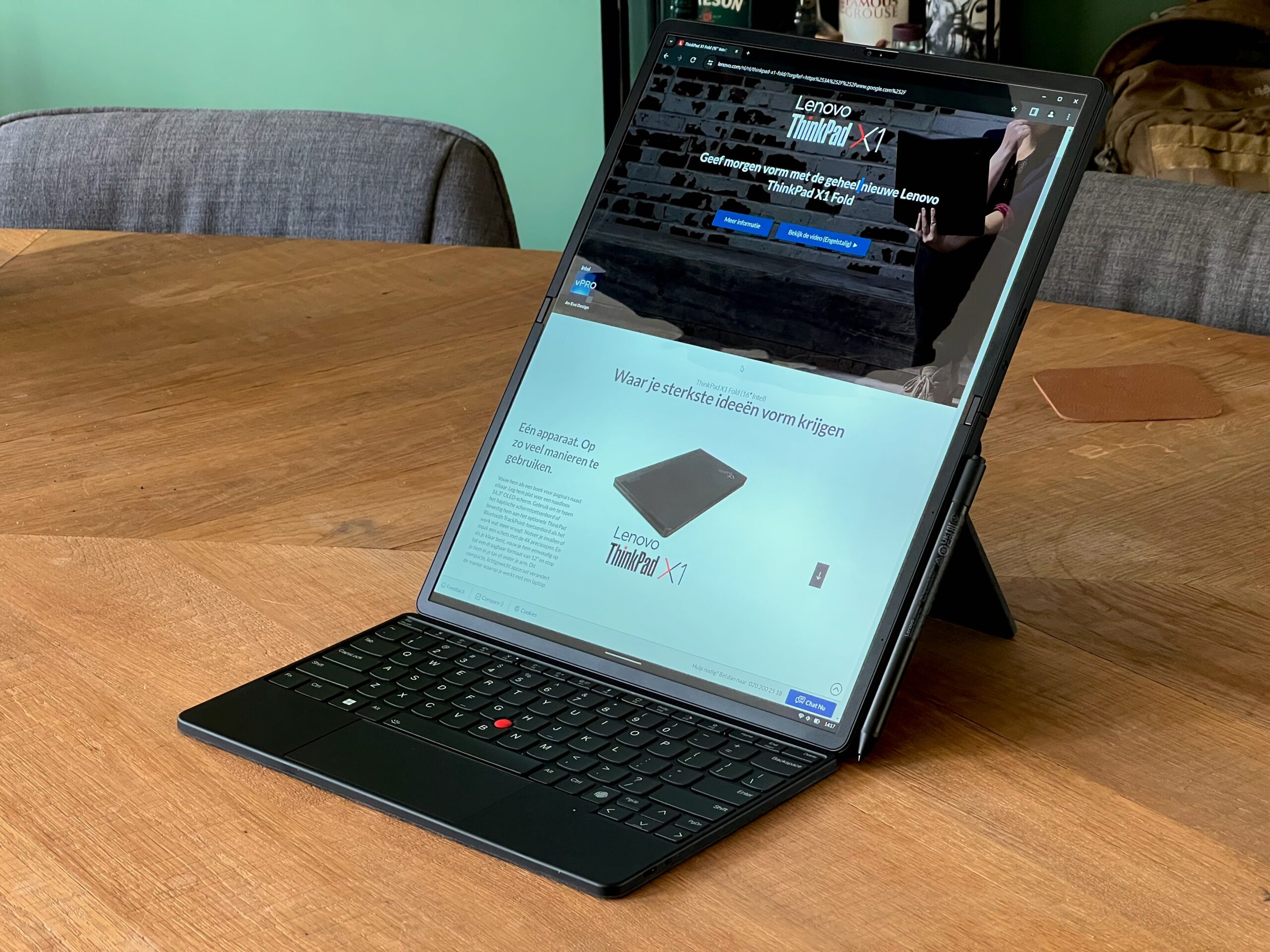 De Lenovo ThinkPad X1 Fold 16