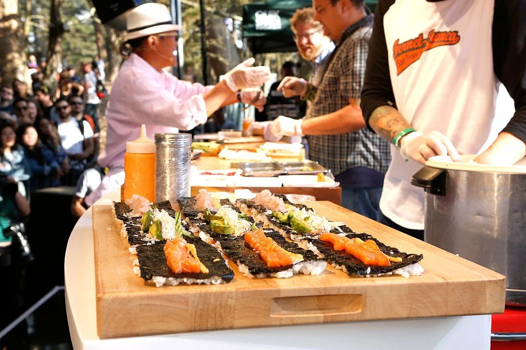 Chef-kok Masaharu Morimoto geeft cursussen sushi bereiden. Foto: FilmMagic/Getty Images
