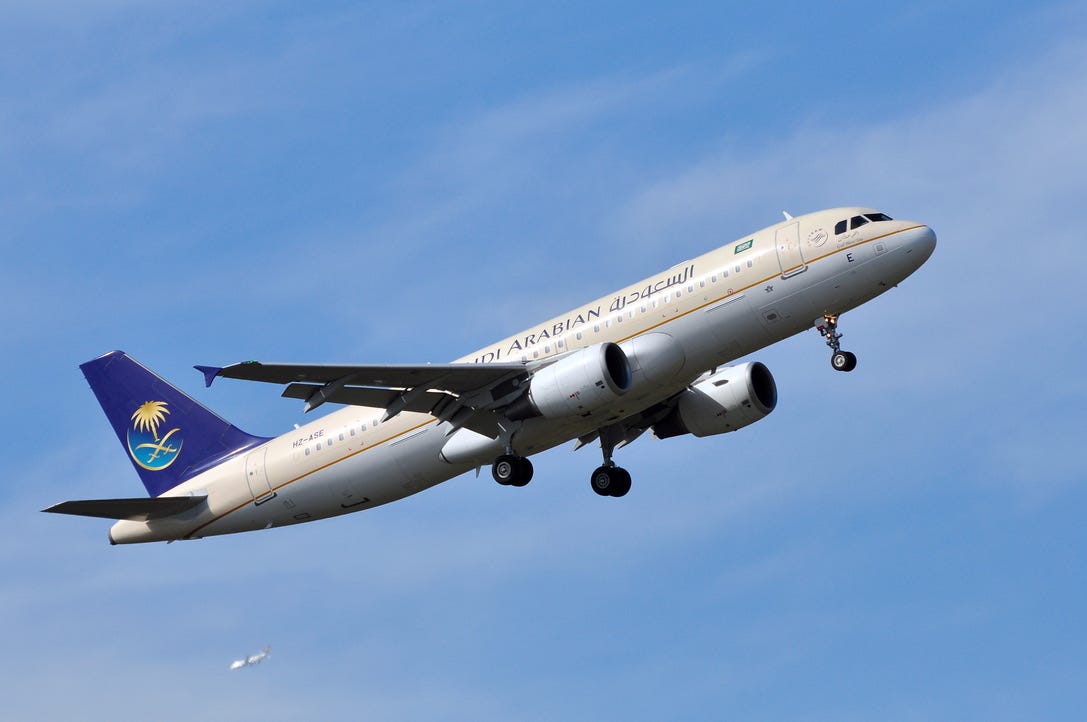 Saudi Arabian Airlines.