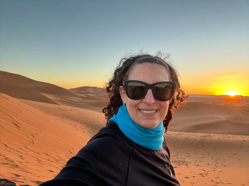 I went glamping in the Sahara Desert. I thought I’d hate it, but even the freezing temperatures didn’t get me down.