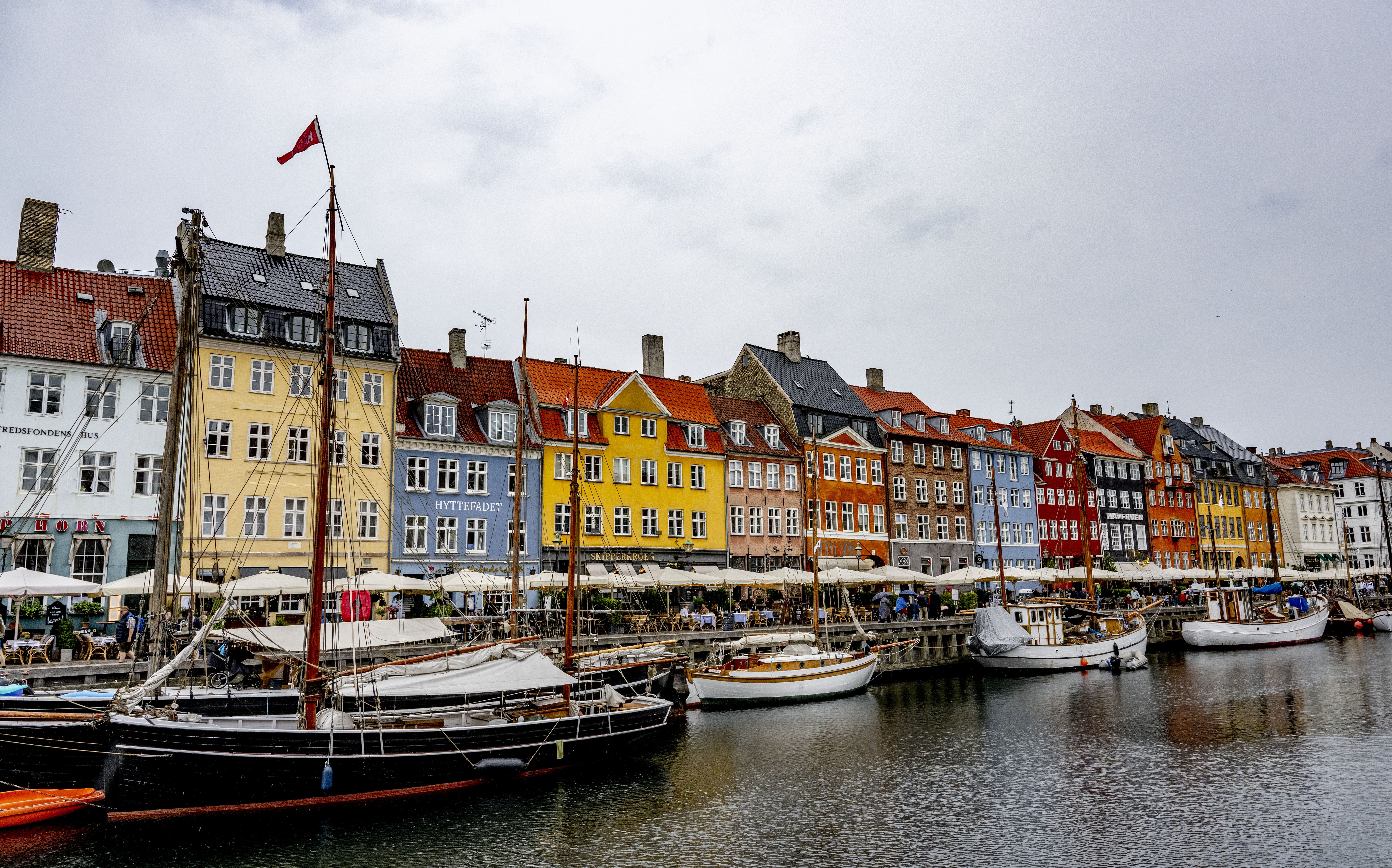 Het centrum van de Deense hoofdstad Kopenhagen. Foto: ANP / Hollandse Hoogte / Robin Utrecht