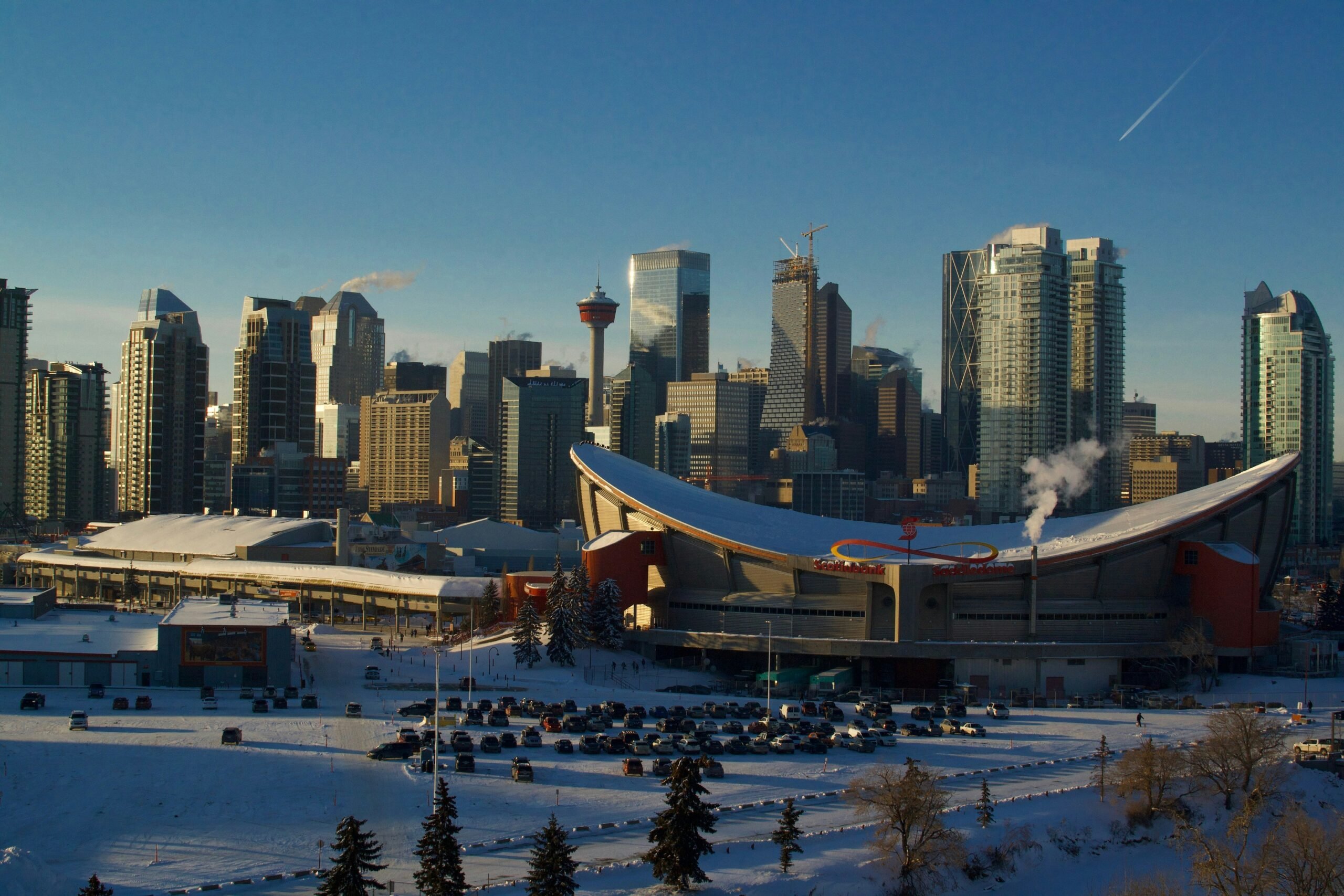 Winters Calgary. Foto: Daven Froberg / Unsplash