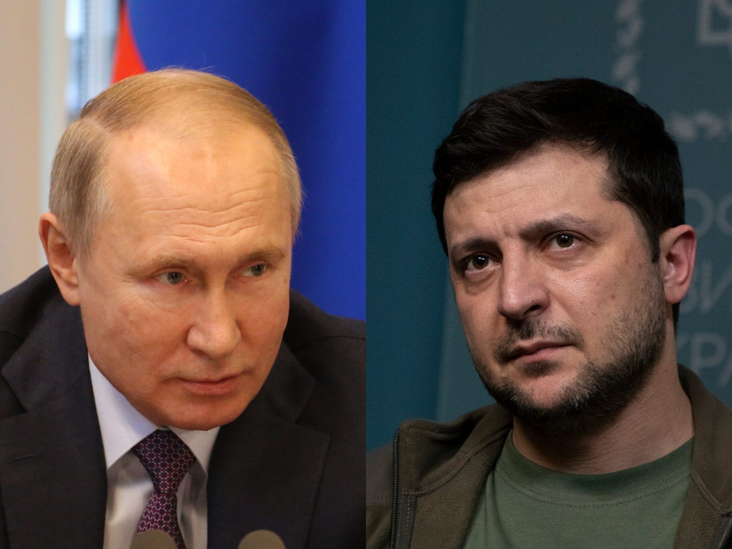 Vladimir Poetin, Volodymyr Zelensky