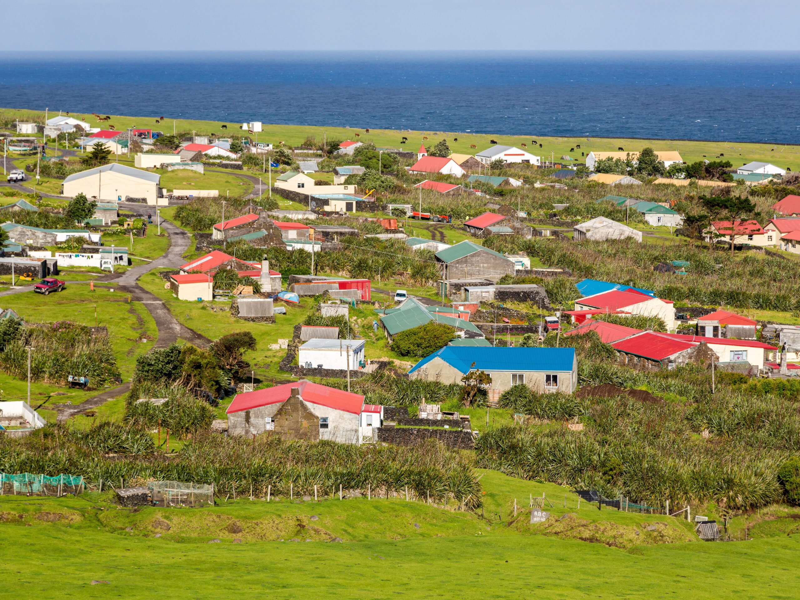 Edinburgh of the Seven Seas town, Tristan da Cunha.