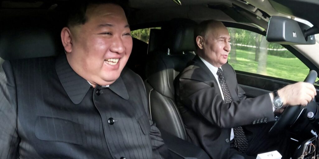 Poetin Noord-Korea olie wapens soldaten Oekraïne